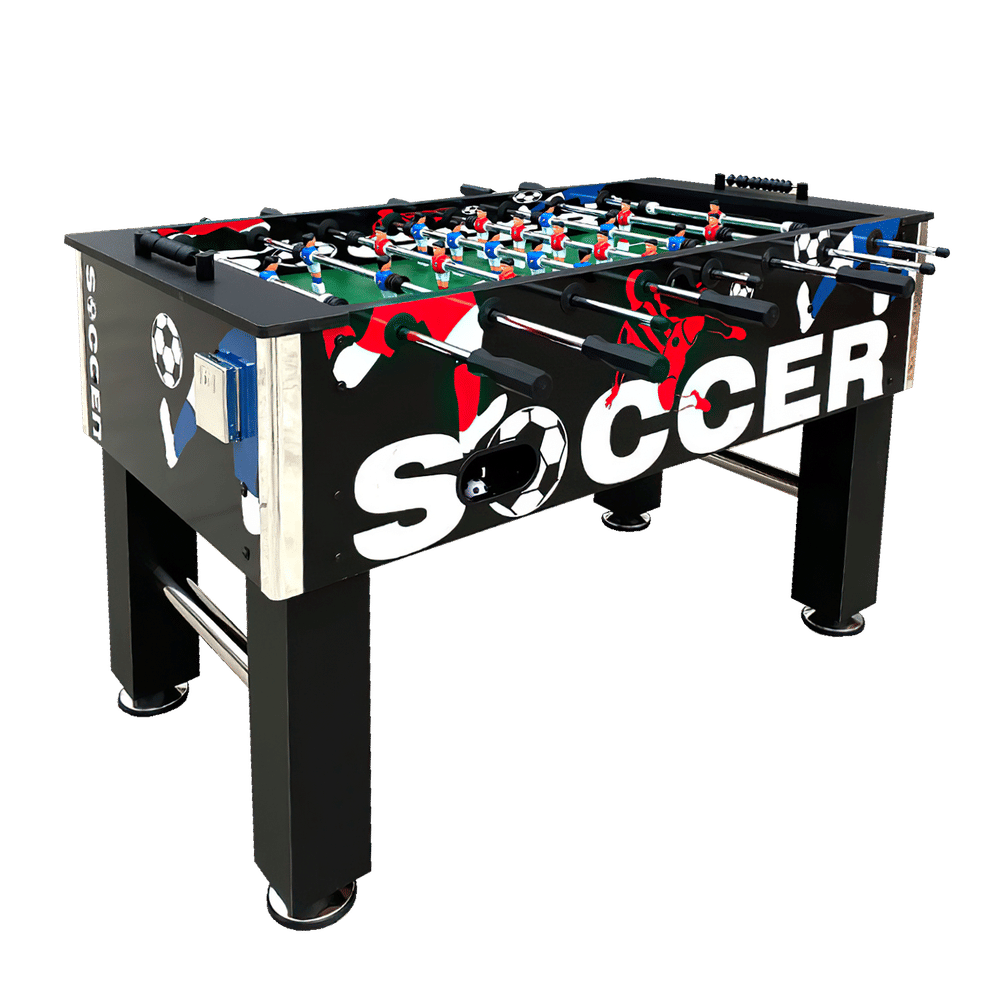 โต๊ะโกล์ โต๊ะฟุตบอลมือหมุน POOL BILLIARD รุ่น V.1 ลาย SOCCER